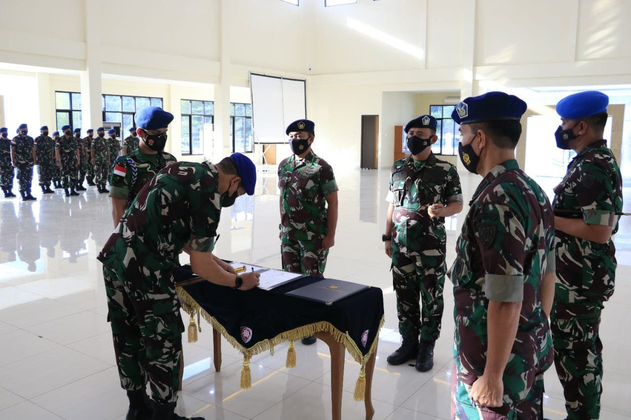 Sertijab Danlanud Yohanis Kapiyau Timika.