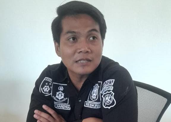 Kasat Reskrim Polres Mimika, Iptu Bertu Harydika Eka Anwar SIK