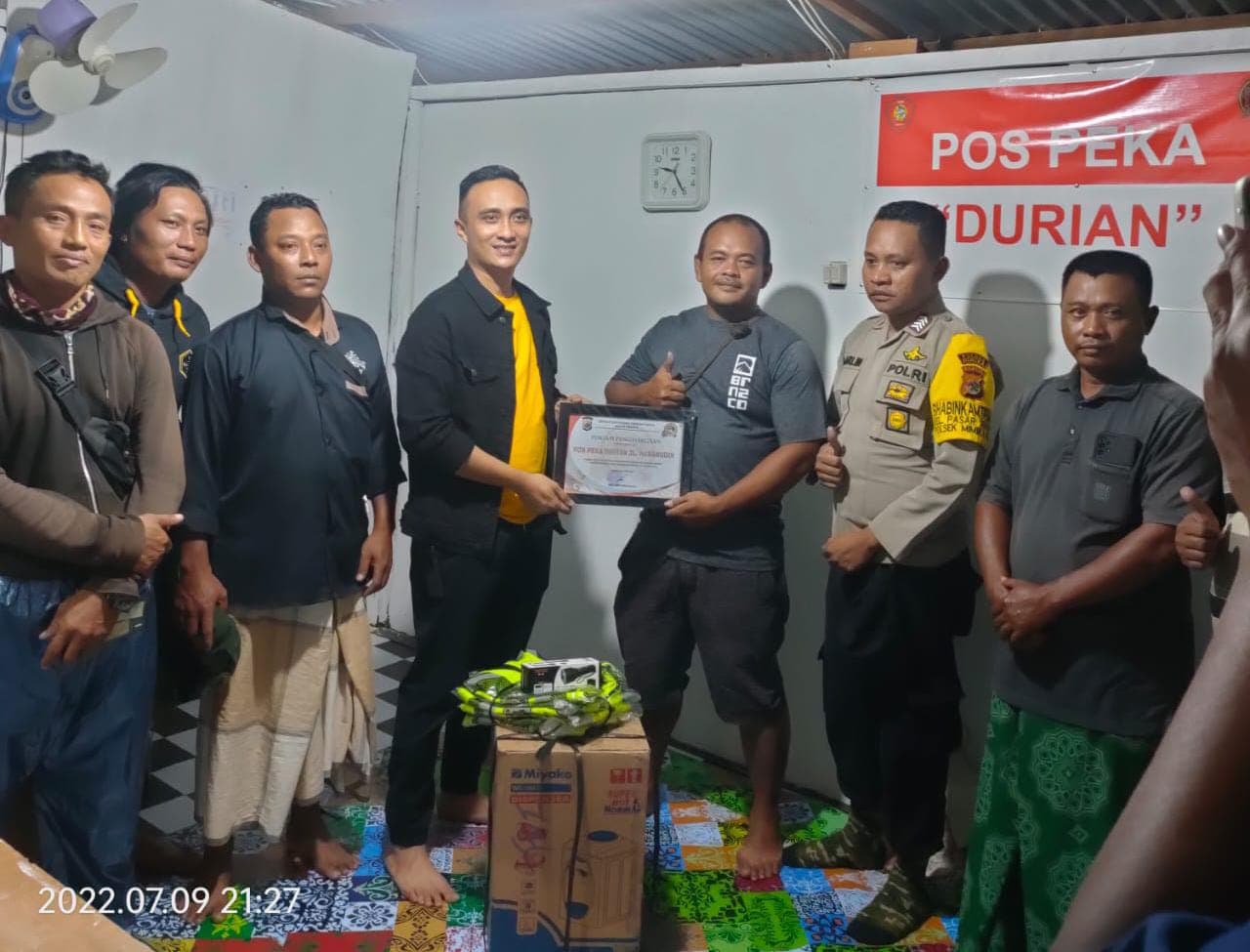 Ilustrasi berita MIMIKA: Tadi Malam Kapolsek Mimika Baru Sambangi Pos Peka di Gang Durian Irigasi