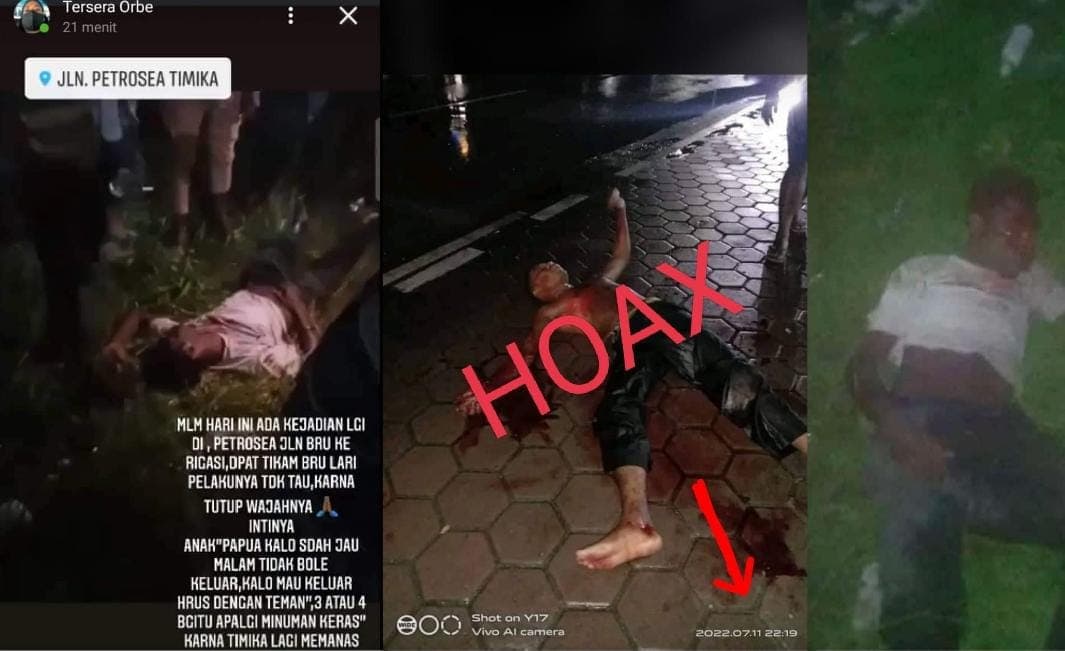 Ilustrasi berita MIMIKA: Kapolres Mimika Klarifikasi Beredarnya Foto-foto "Korban" dengan Narasi Provokatif di Medsos, Coba Simak Baik-baik