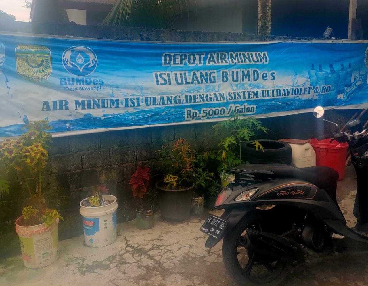 Ilustrasi berita MIMIKA: BUMDES Nawaripi Jual Air Bersih Isi Ulang Harga Rp 5.000 Pergalon, Siap Layani Warga Timika