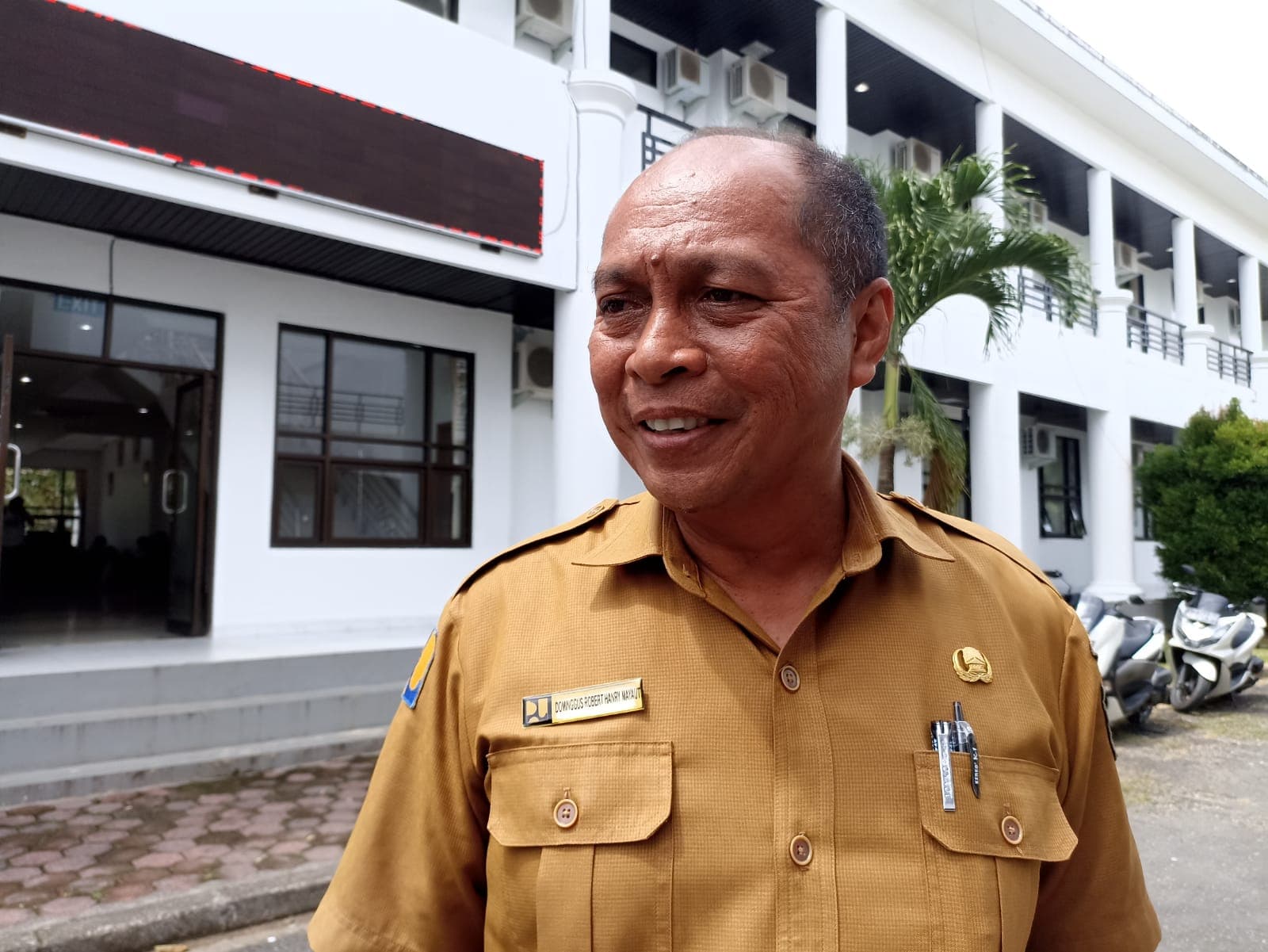 Kepala Dinas PUPR, Robert Mayaut