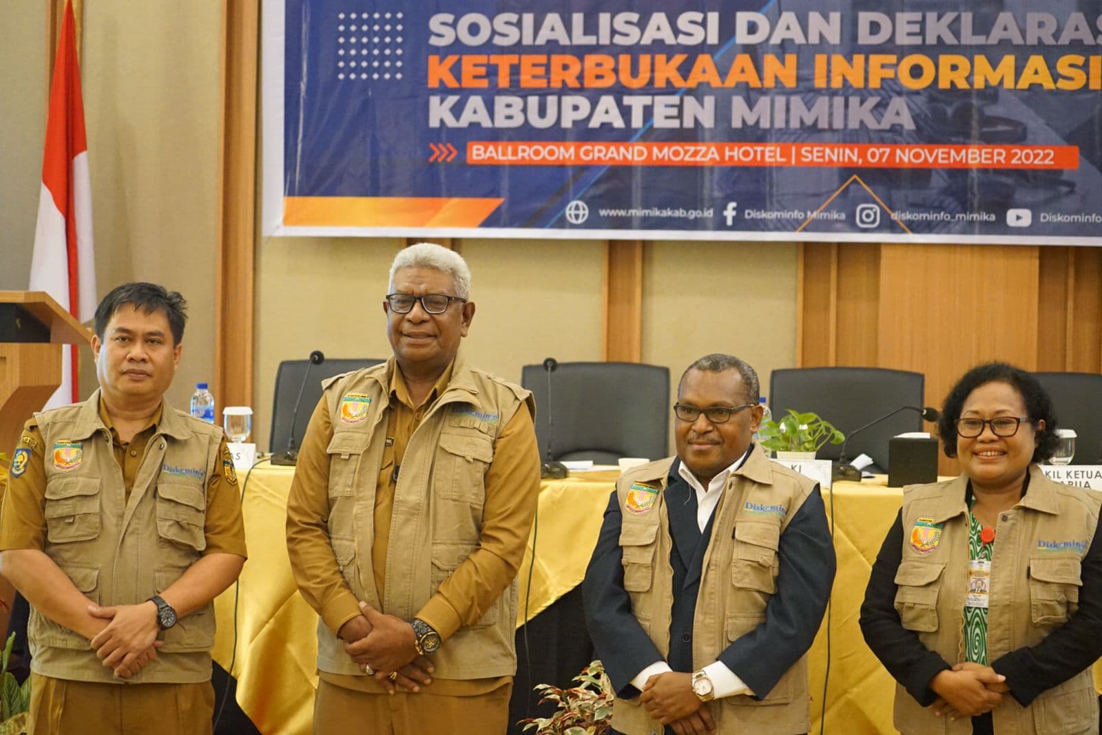 Ilustrasi berita MIMIKA: Sosialisasi Keterbukaan Informasi Publik, Plt. Bupati Mimika Tegaskan APBD 2023 Diumumkan Secara Terbuka