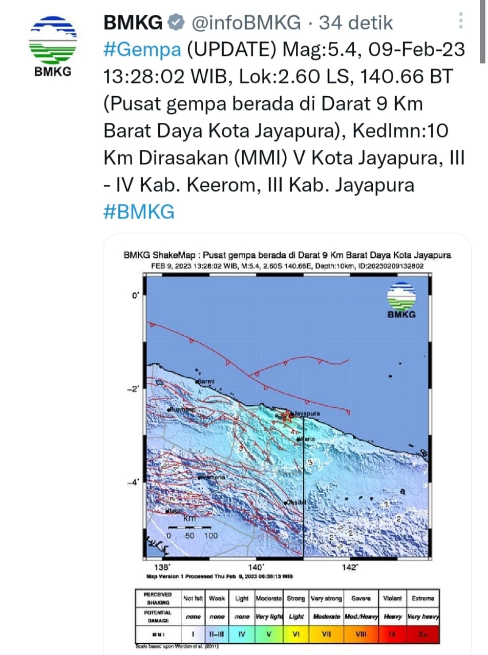 Ilustrasi berita Jayapura: Breaking News: Gempa 5,4 Magnitudo Guncang Kota Jayapura, Warga: Gempa Paling Kuat dan Paling Lama