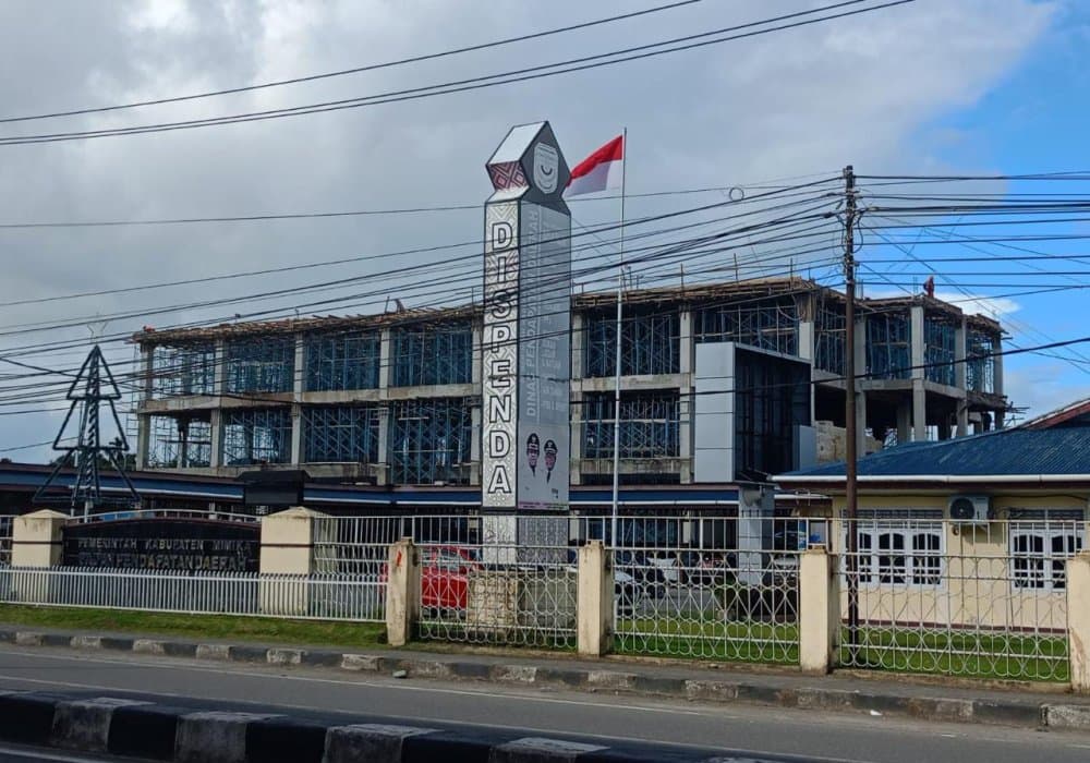 Ilustrasi berita MIMIKA: Habiskan Dana Rp 45 Miliar, Proyek Tiga Lantai Kantor Baru Bapenda Mimika Tuntas Desember 2023