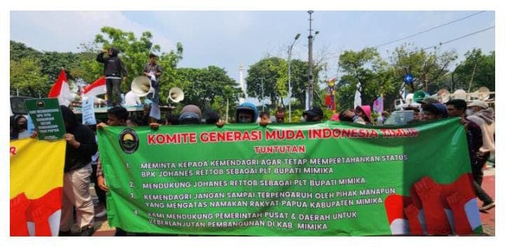 Ilustrasi berita MIMIKA: Massa Kepung Kantor Kemendagri, Tuntut Kejaksaan Tinggi Papua Hentikan Kriminalisasi yang Kian Brutal Terhadap Plt Bupati Mimika