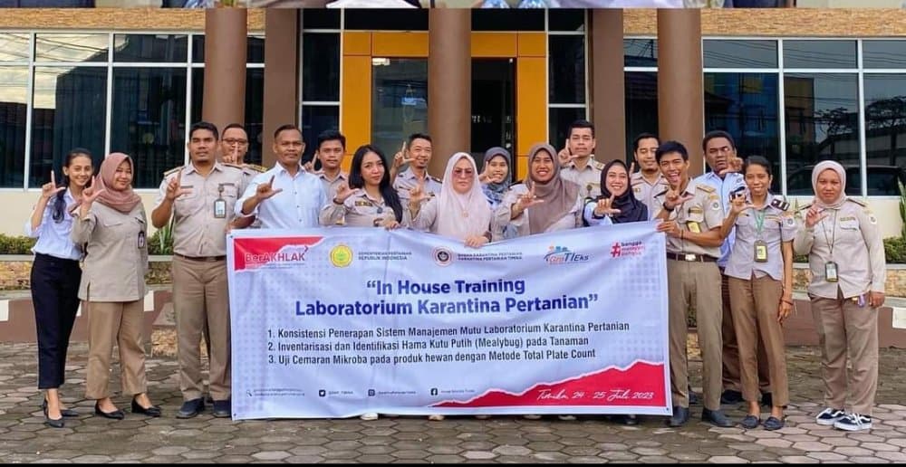 Ilustrasi berita MIMIKA: Karantina Pertanian Timika Gelar Training Implementasi dan Evaluasi Sistem Manajemen Mutu SNI