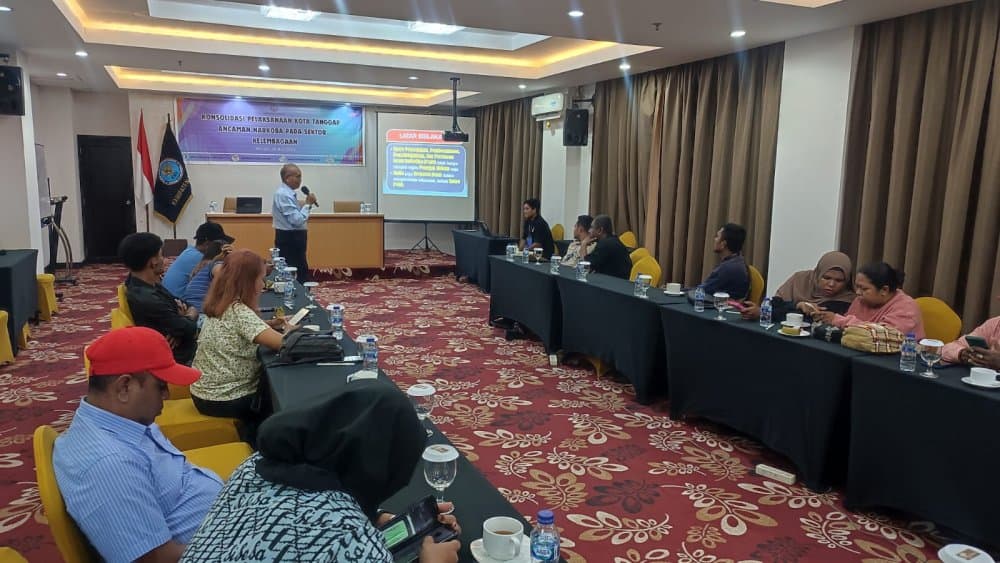 Ilustrasi berita MIMIKA: Libatkan Pers Dalam Pemberantasan Narkoba, BNN Mimika Lakukan Konsolidasi Bersama Media
