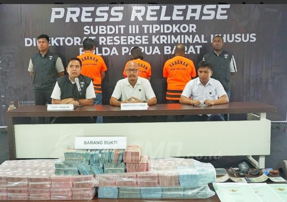 Ilustrasi berita PAPUA: Bongkar Korupsi Hibah KONI, Polda Papua Barat Klaim Selamatkan Uang Negara Rp 20,553 Miliar