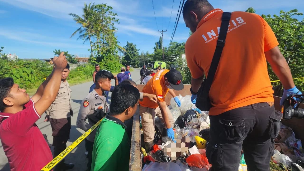 Ilustrasi berita Jayapura: Diduga Sengaja Dibuang, Mayat Bayi Perempuan Ditemukan Petugas Kebersihan di Tempat Sampah