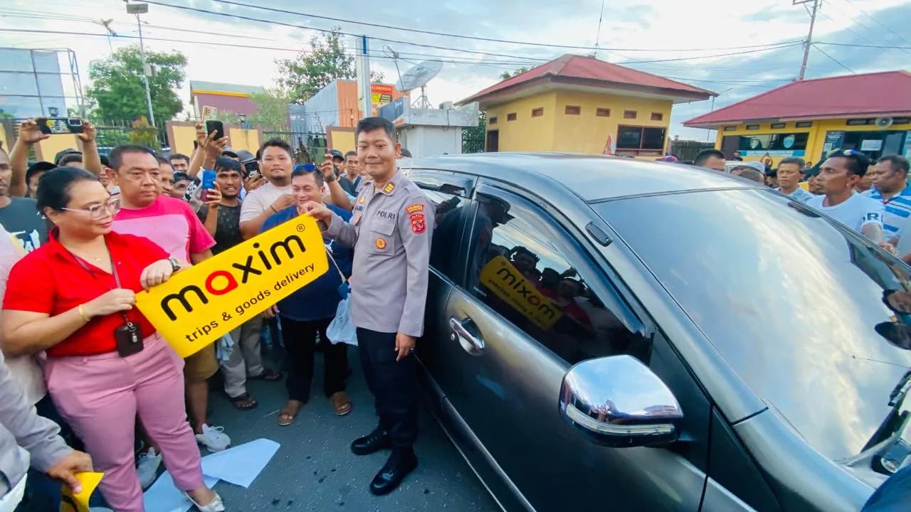 Ilustrasi berita MIMIKA: Maxim Kembali Beroperasi di Timika, Perselisihan Dengan Taksi Rental Berakhir Damai di Polres Mimika
