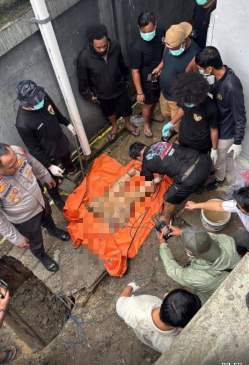 Jazad korban saat dievakuasi