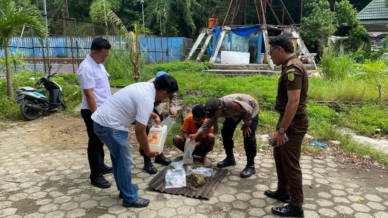 Ilustrasi berita Jayapura: Polresta Jayapura Kota Musnahkan 1,72 Gram Sabu dan 3,3 Kilogram Ganja