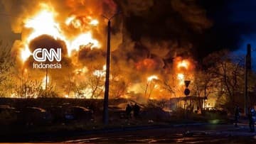 Serangan Drone Rusia di Kyiv Tewaskan 4 Orang dan Sebabkan Kebakaran