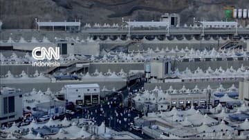Ilustrasi berita INTERNASIONAL: Jemaah Haji Mulai Tiba di Mina Sambut Puncak Ritual Haji