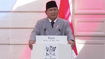 Ilustrasi berita INTERNASIONAL: Prabowo Usulkan Solusi Dua Negara Saat Temui Macron di Paris