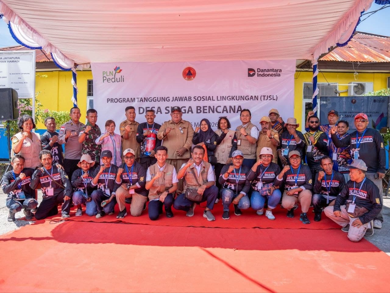 Ilustrasi berita NASIONAL: PLN Perkuat Mitigasi Bencana di Wilayah Pesisir Hamadi Melalui Program Desa Siaga Bencana