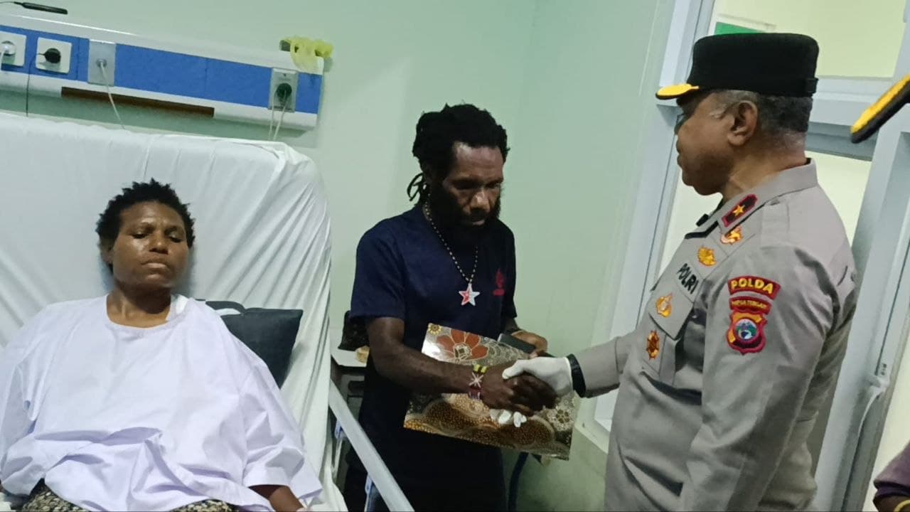 Ilustrasi berita MIMIKA: Kapolda Papua Tengah Jenguk Korban Penembakan Tembagapura di RSMM Timika