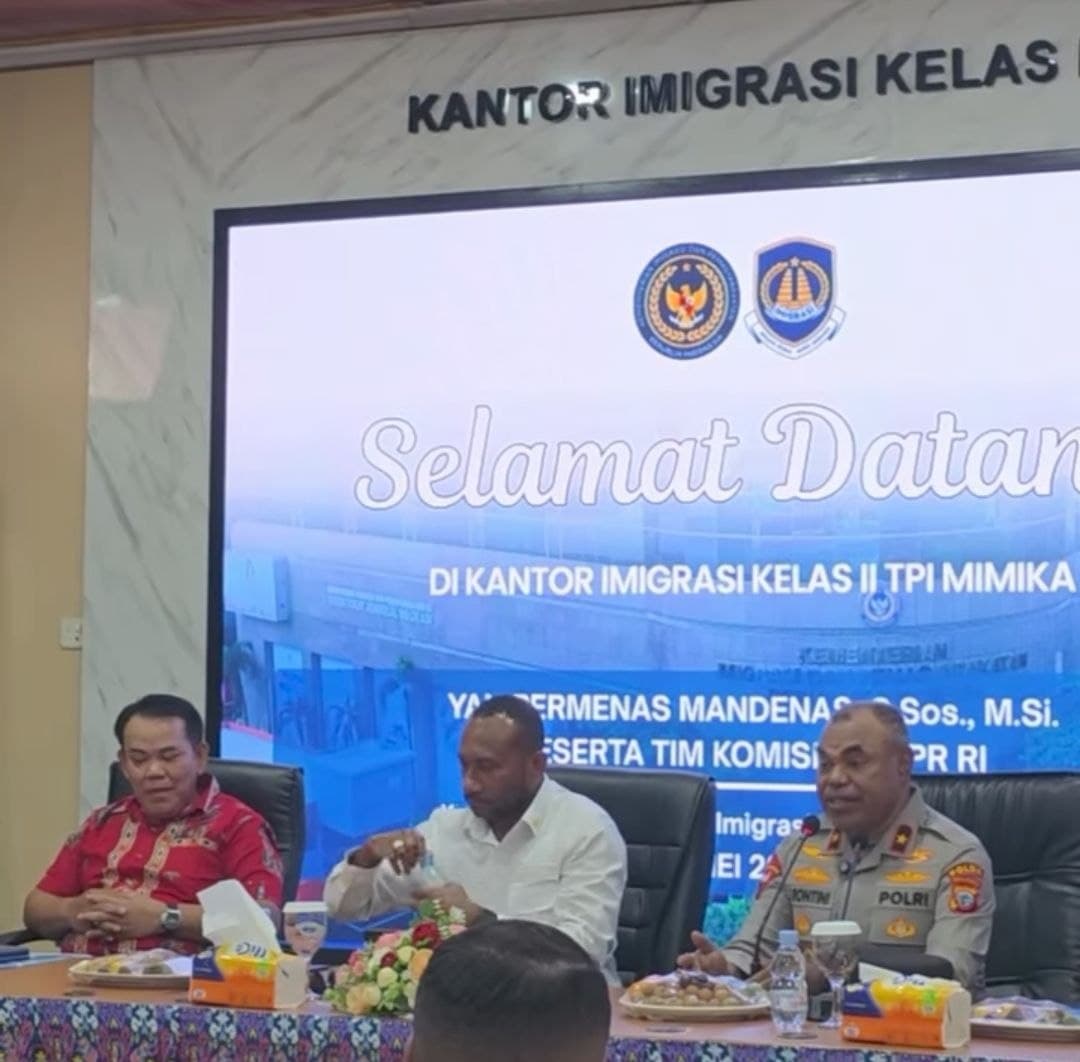 Ilustrasi berita MIMIKA: Yan Mandenas Dorong Pembentukan Kanwil Imigrasi Papua Tengah di Nabire, Pengawasan TKA Jadi Sorotan