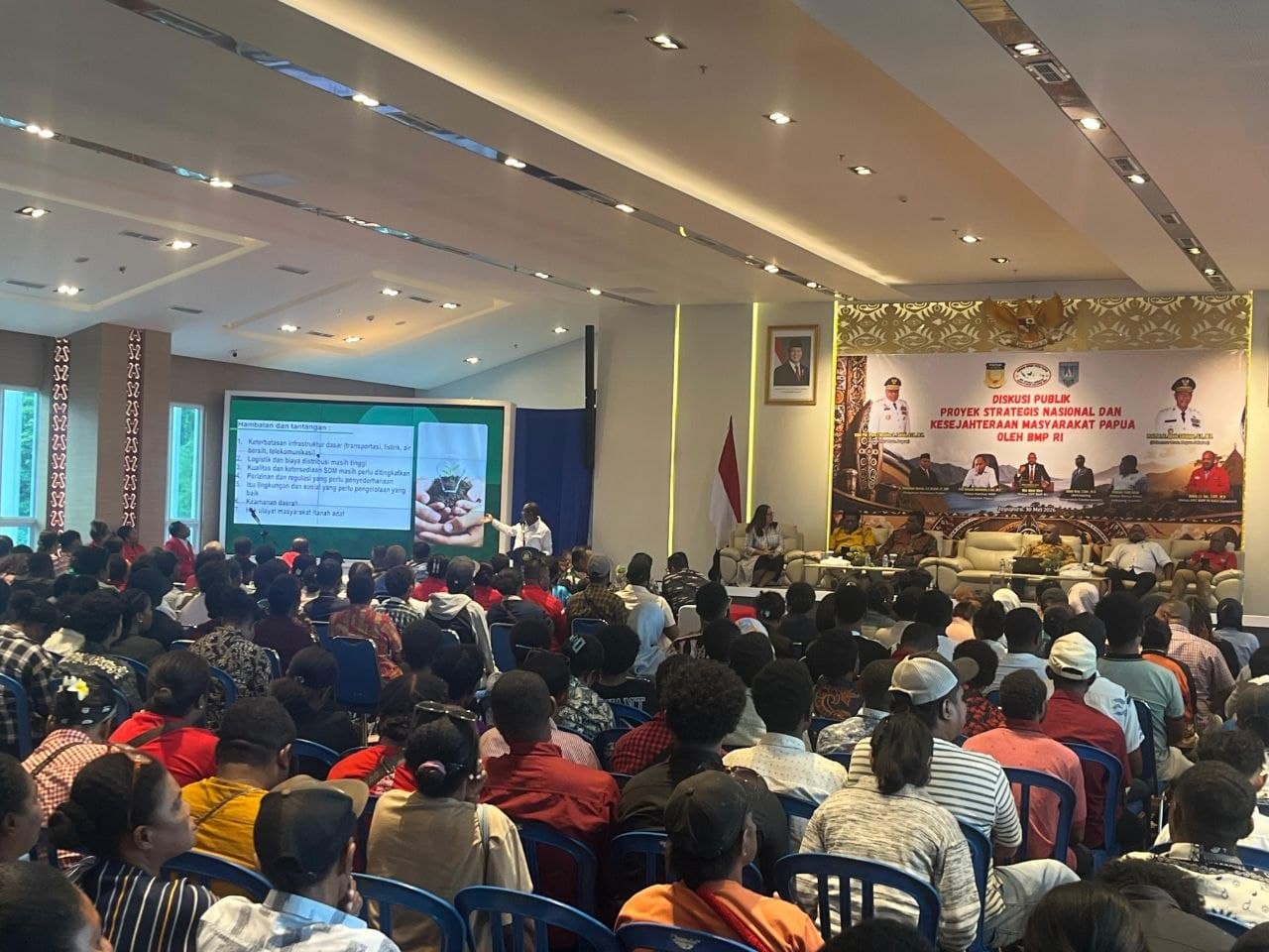 Ilustrasi berita NASIONAL: Ribuan Pemuda di Jayapura Diskusi Publik Proyek Strategis Nasional dan Kesejahteraan Masyarakat