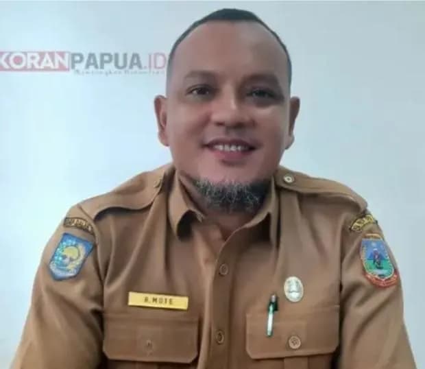 Kepala Bidang Persandian, Richard Y. Mote, S.Sos., M.A.P.