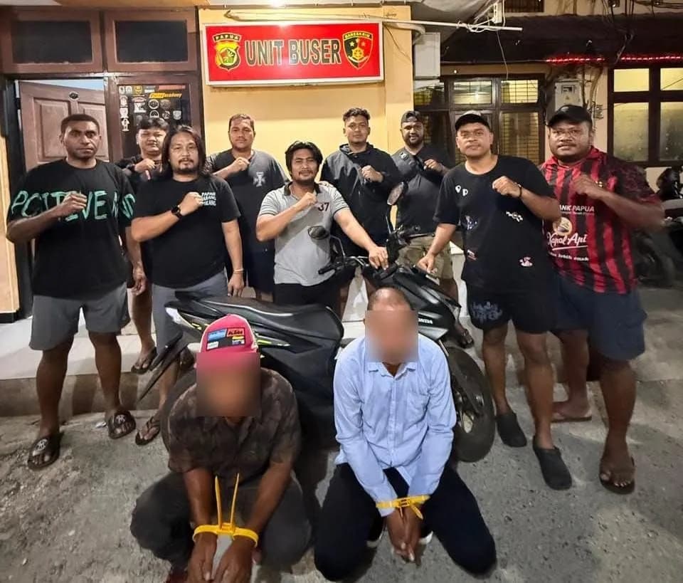 Ilustrasi berita JAYAPURA: Tim Hantu Cycloop Tangkap Tiga Pelaku Pencurian Modus Hipnotis di Sentani