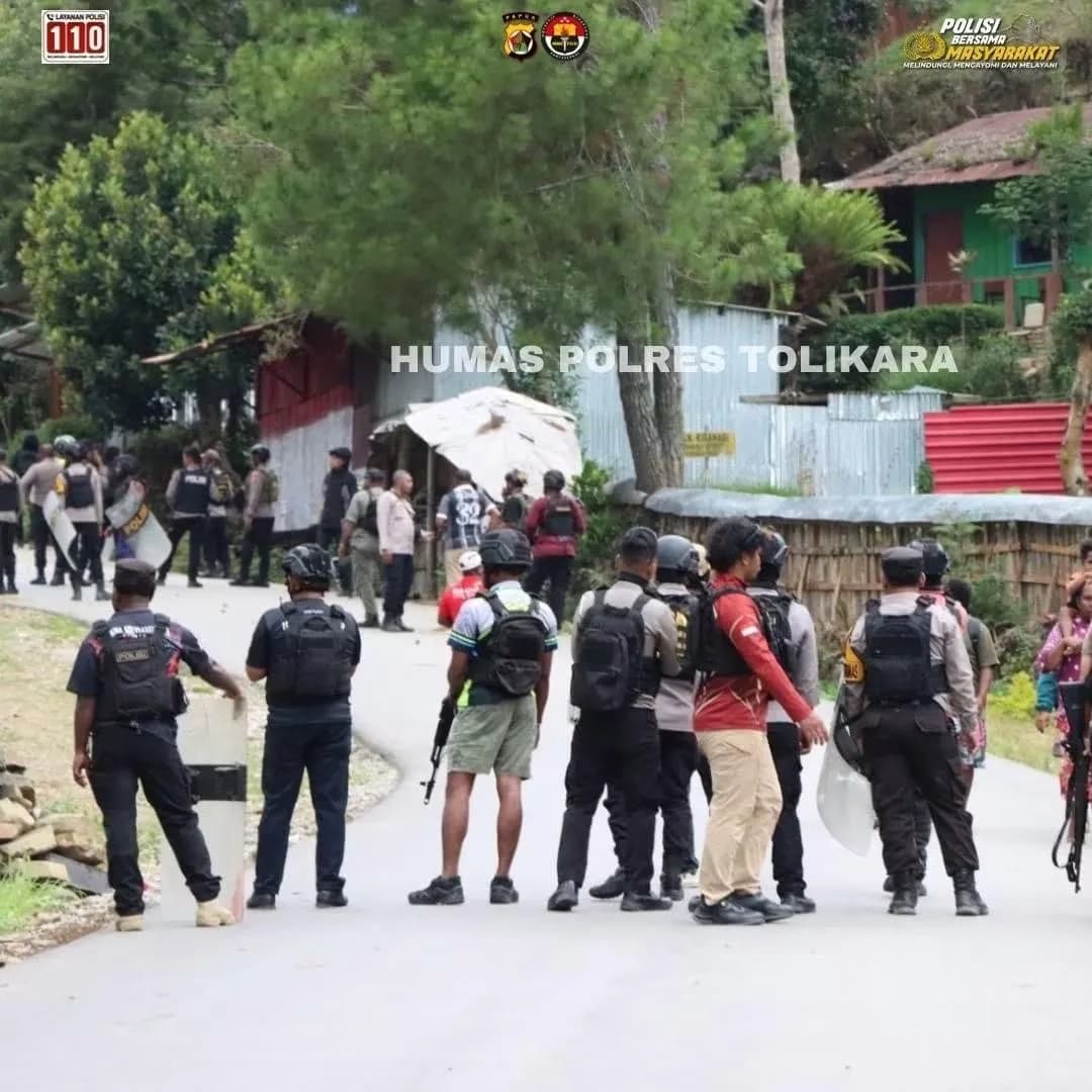 Ilustrasi berita Papua: Bentrok Antar Warga di Tolikara, 130 Orang Dilaporkan Luka-luka
