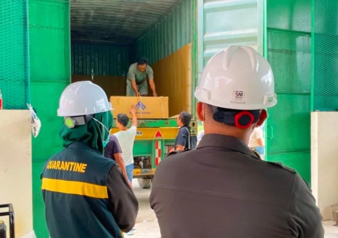 Ilustrasi berita Mimika: Karantina Papua Tengah Awasi Pengiriman 604 Ton CPO ke Surabaya