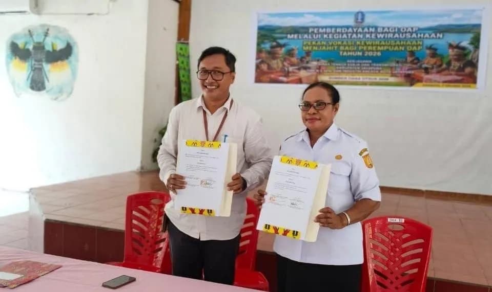 Ilustrasi berita JAYAPURA: Tingkatkan Keterampilan Perempuan OAP, Disnakertrans Jayapura Gandeng SMKN 5