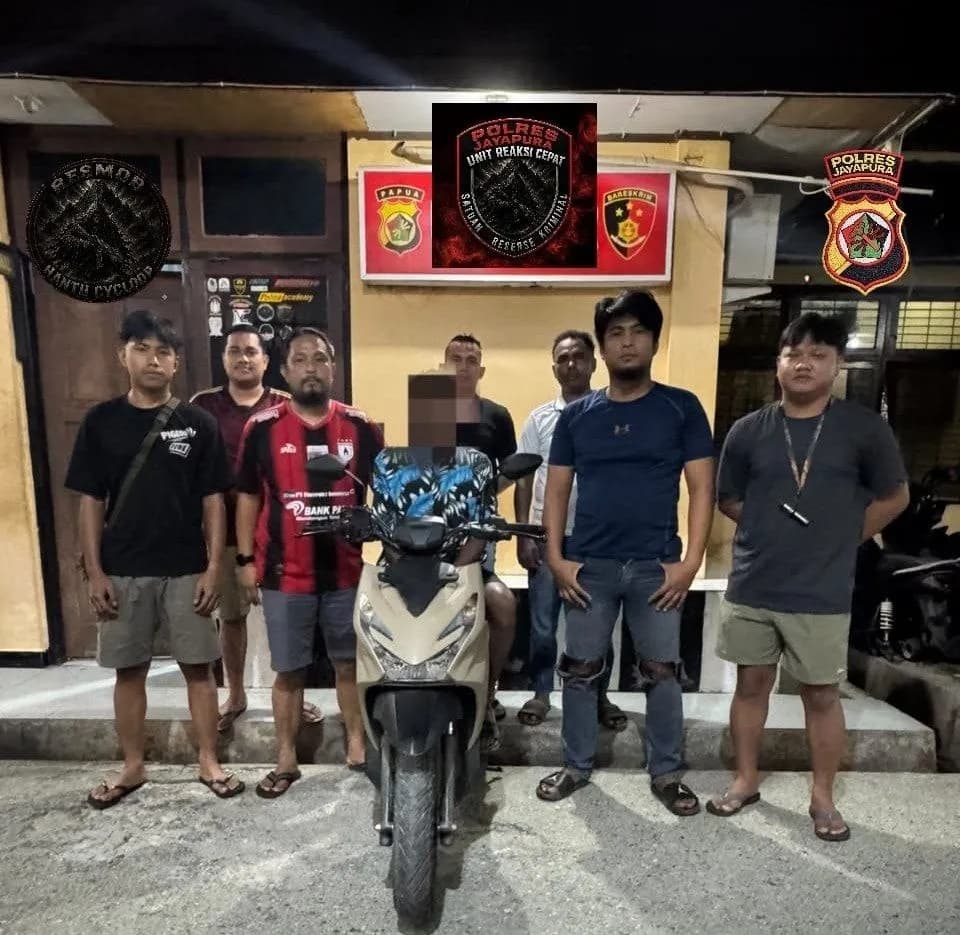 Ilustrasi berita JAYAPURA: Pelaku Curas di Sentani Ditangkap, Polisi Kejar Satu Rekan yang Masih Buron
