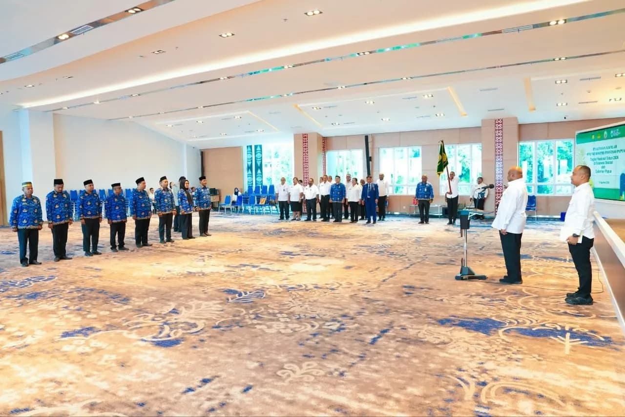 Ilustrasi berita JAYAPURA: Gubernur MDF Lepas Kafilah MTQ Korpri Papua ke Tingkat Nasional, Pesan Jaga Nama Baik Papua