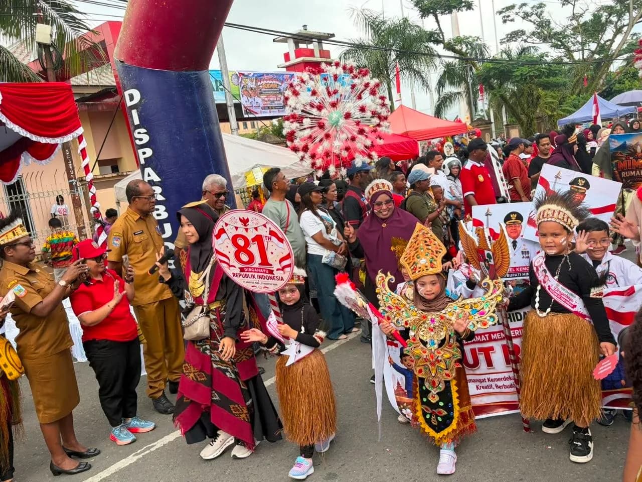 Ilustrasi berita Mimika: Dilepas Bupati, Ribuan Pelajar Meriahkan Karnaval Budaya HUT ke-81 RI di Mimika
