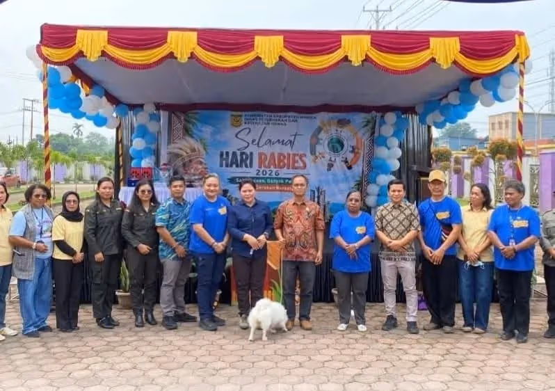 Ilustrasi berita Mimika: Pertahankan Wilayah Bebas Rabies, Disnakkeswan Mimika Siapkan 700 Dosis Vaksin Gratis dan Jemput Bola ke Distrik