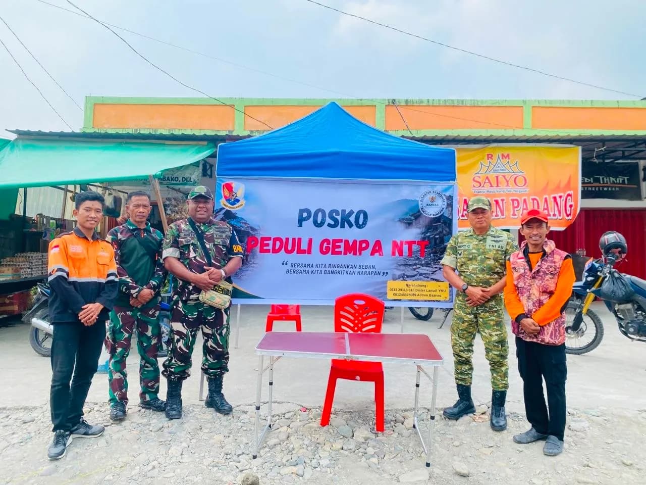 Ilustrasi berita Mimika: Baznas dan Lanud Yohanis Kapiyau Buka Posko Bantuan Bencana NTT