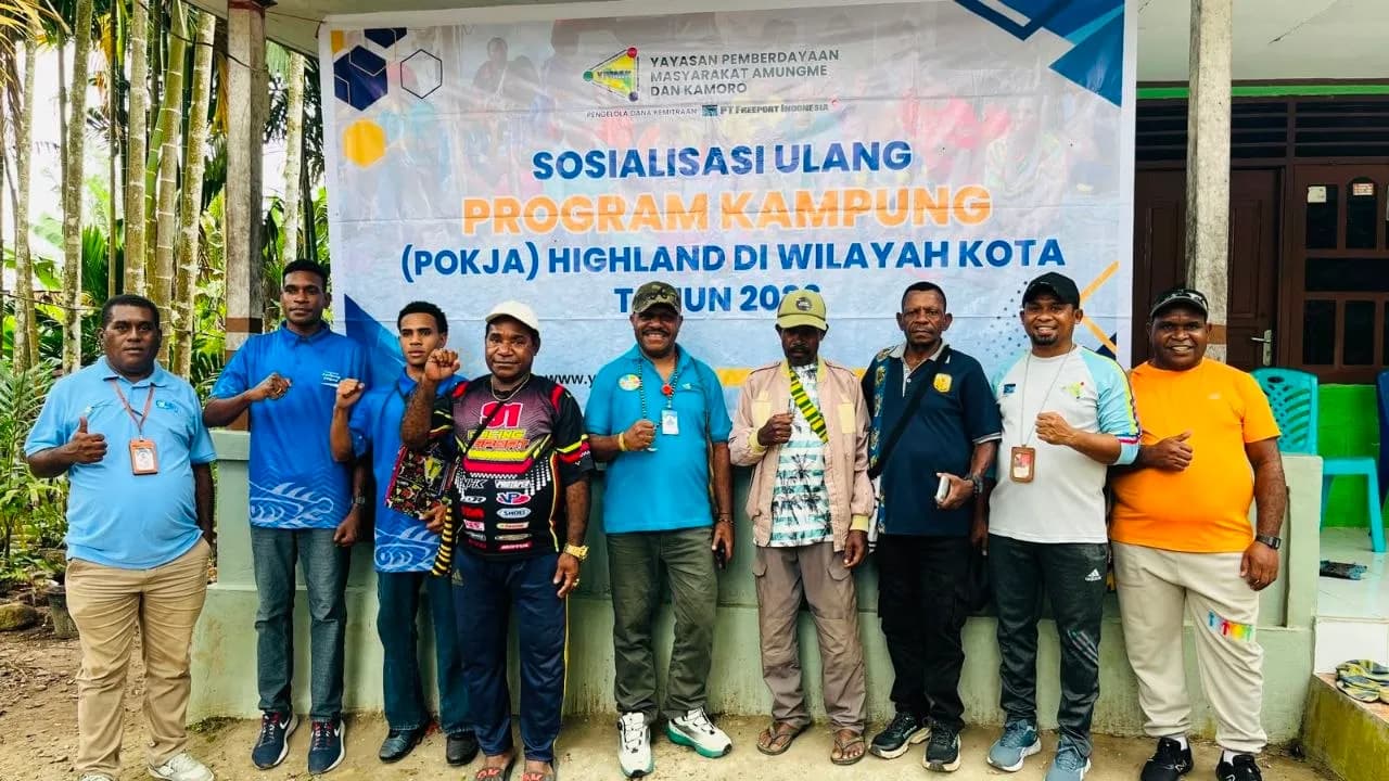 Ilustrasi berita YPMAK: YPMAK Pertahankan Pengurus Lama Pokja Highland SP2 Jalur 5 hingga Periode Berakhir