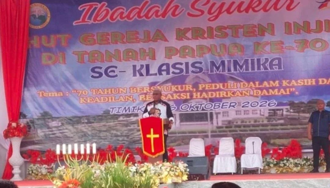 Ilustrasi berita Mimika: Bupati Mimika: GKI di Tanah Papua Berperan Penting dalam Pembangunan