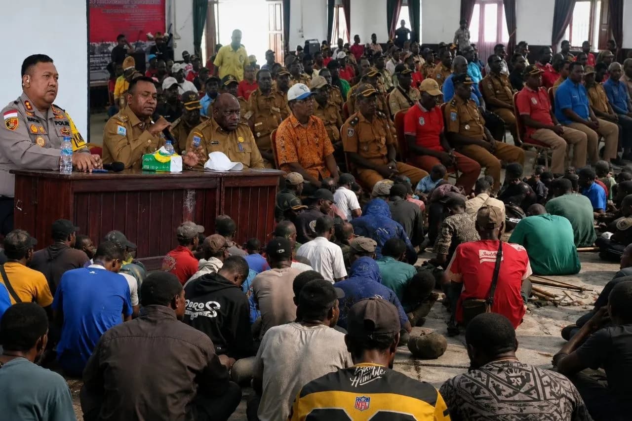 Ilustrasi berita Papua: Pemda dan Polres Asmat Rangkul Tokoh Masyarakat Tempuh Jalur Damai, Akhiri Konflik di Kota Agats