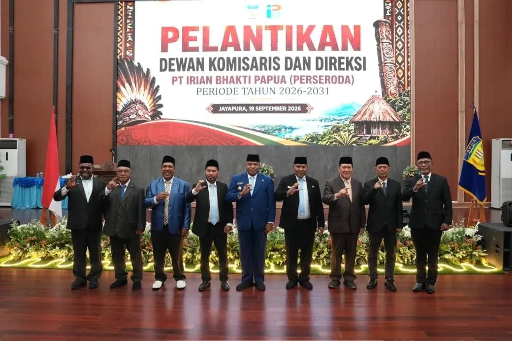Ilustrasi berita JAYAPURA: Gubernur Papua Lantik Pengurus Baru PT Irian Bhakti Papua, Hak Pegawai Segera Diselesaikan