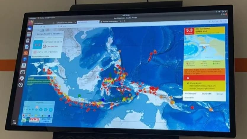 Gempa Timika