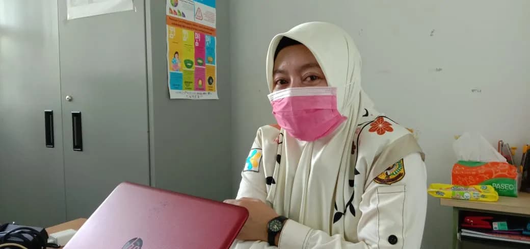 Kepala Seksi Gizi pada Dinas Kesehatan Mimika, Hasmawati, SKM