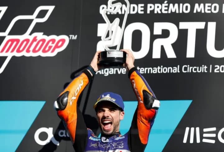 Ilustrasi berita NASIONAL: Menang di MotoGP Portugal Terasa Spesial Bagi Oliveira