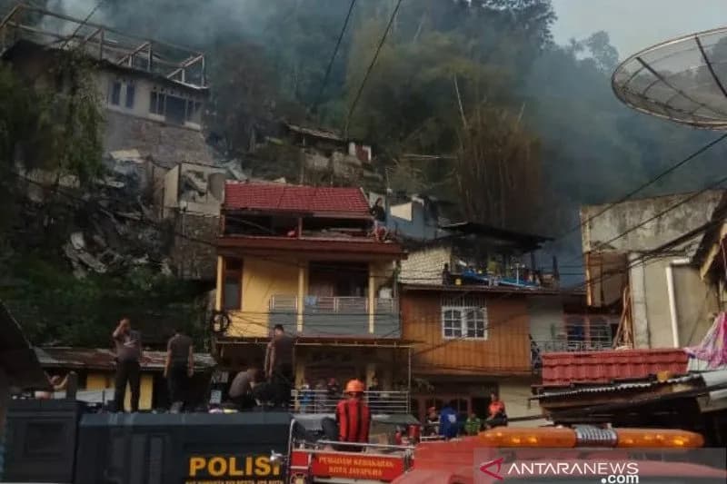 foto kebakaran apo Jayapura