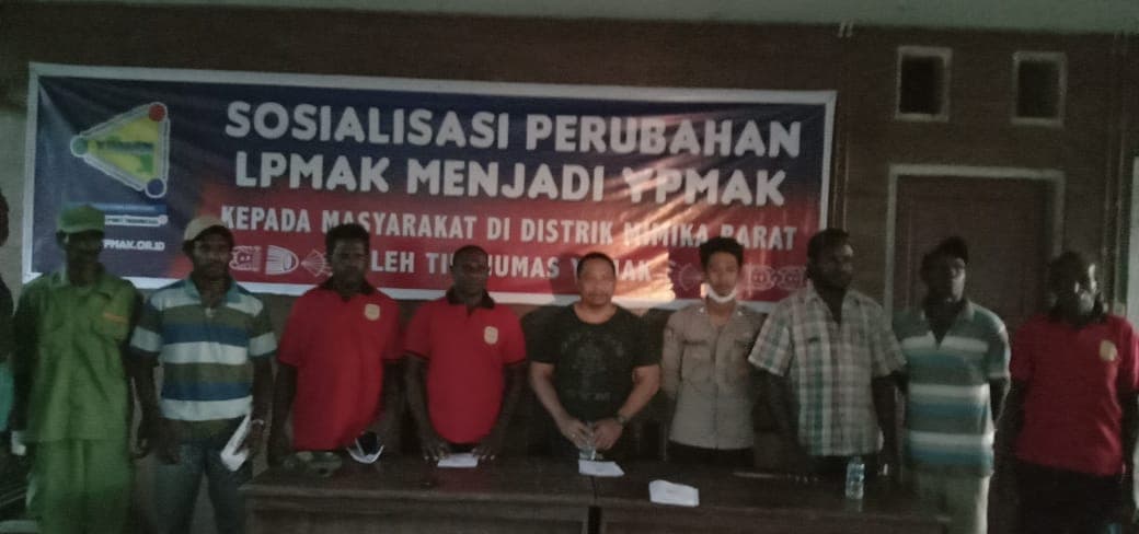 Ilustrasi berita Mimika: Tim YPMAK ke Kokonao, Sosialisasi Perubahan Lembaga Menjadi Yayasan Pada 6 Kampung di Distrik Mimika Barat