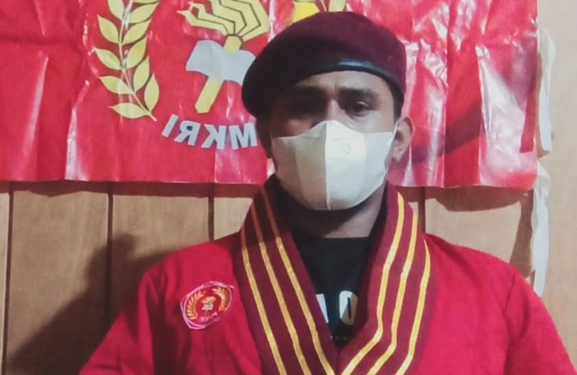 Ketua PMKRI Cabang Timika, John Rifaldo Fautngilyanan