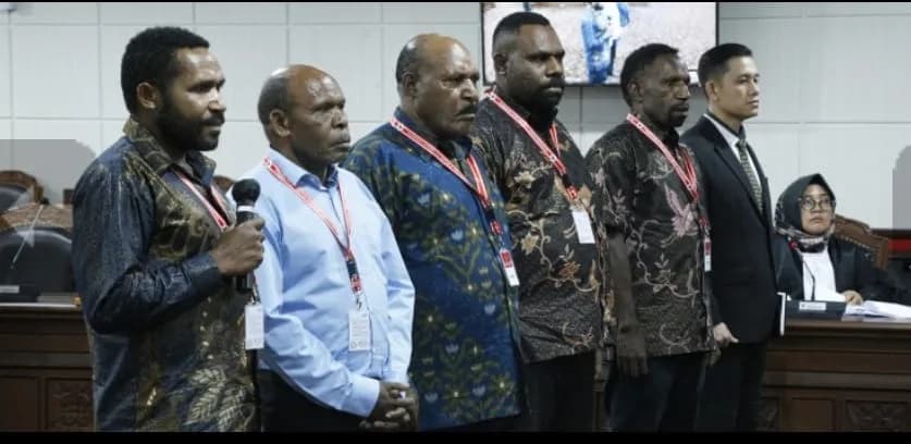 Ilustrasi berita Papua: Sengketa Hasil Pileg Berlanjut, PDI Perjuangan Hadirkan Lima Saksi Jelaskan Sistem Ikat di Papua Tengah