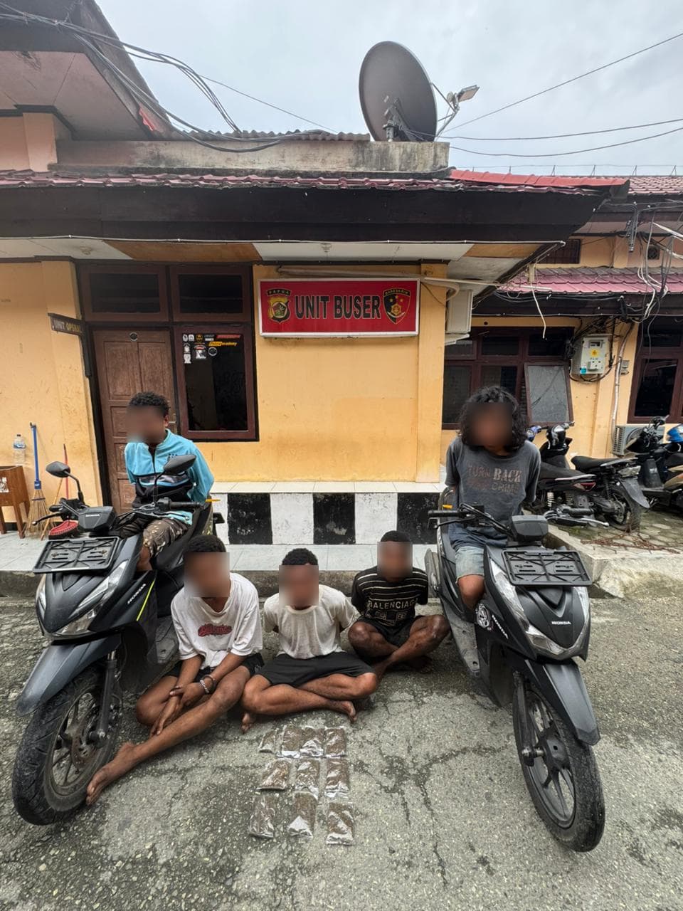 Ilustrasi berita Jayapura: Barter Motor Curian dengan Ganja, Komplotan Curanmor di Jayapura Diringkus Polisi