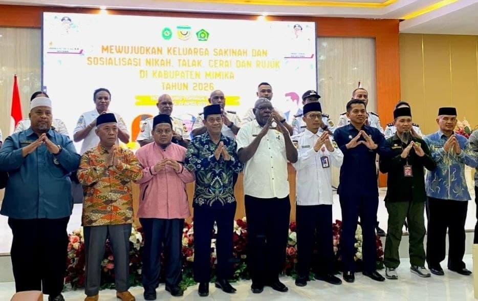 Ilustrasi berita MIMIKA: Disdukcapil Mimika Gelar Sosialisasi Keluarga Sakinah dan Edukasi Nikah, Talak, Cerai, Rujuk 2026