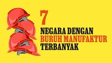 Ilustrasi berita INTERNASIONAL: 7 Negara dengan Tenaga Kerja Manufaktur Terbanyak di Dunia