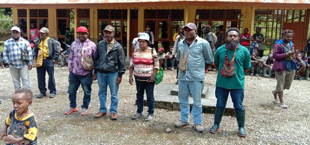 Anggota Pokja program kampung terbentuk dan mereka mewakili tiga kampung