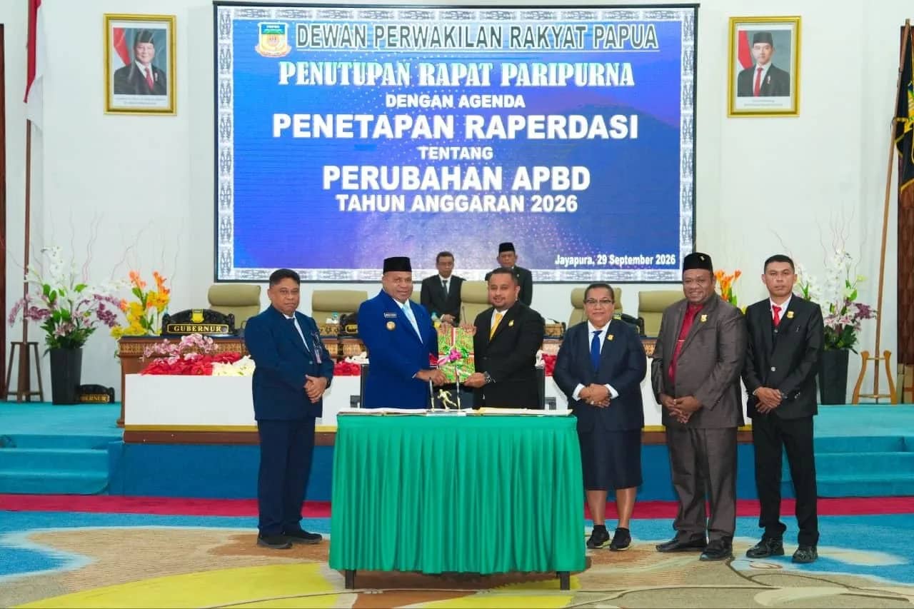 Ilustrasi berita JAYAPURA: Perubahan APBD Papua 2026 Disetujui, Pendapatan Daerah Naik 21,32 Persen Jadi Rp2,46 Triliun